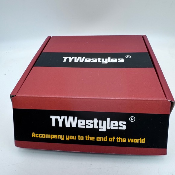 TYWestyles Womens Genuine Leather Belt Vintage Solid Brass Circle Buckle‎ New main image 5